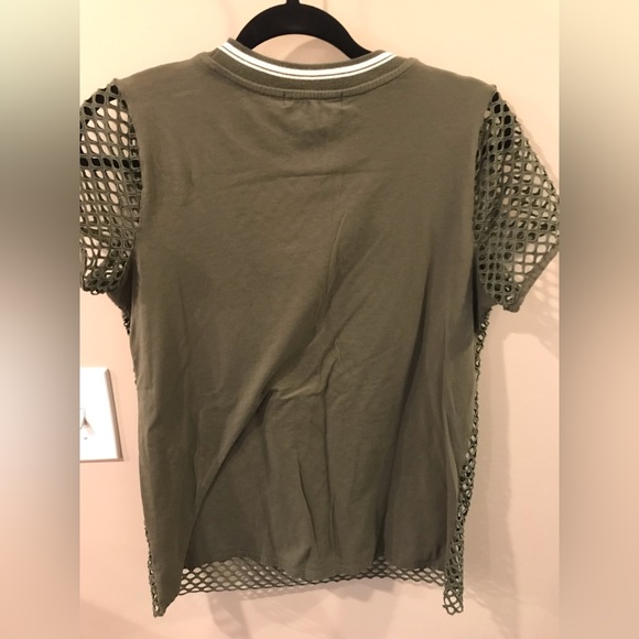 Olive Green Short Sleeve Shirt - Picture 2 of 2